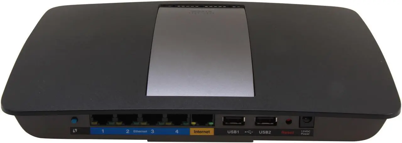 Alt view image 5 of 6 - Linksys EA6500 V2 AC1750 Wi-Fi Wireless Dual-Band+ Router with Gigabit, Smart Wi-Fi App Enabled, Open Source supported