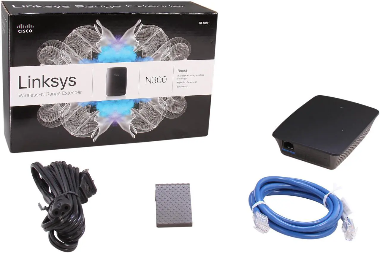Alt view image 6 of 5 - LINKSYS RE1000-NP Wireless-N Range Extender