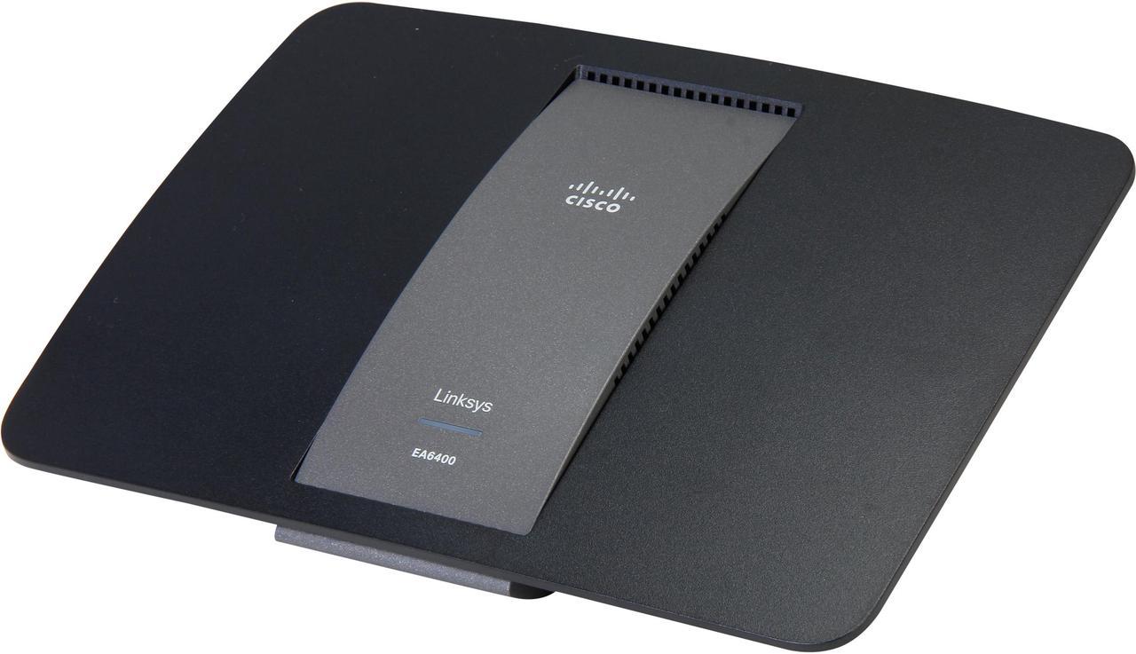 Linksys EA6400 Smart Wi-Fi Router - Dual Band AC 1600 Video Enthusiast IEEE 802.11ac, IEEE 802.11a/b/g/n