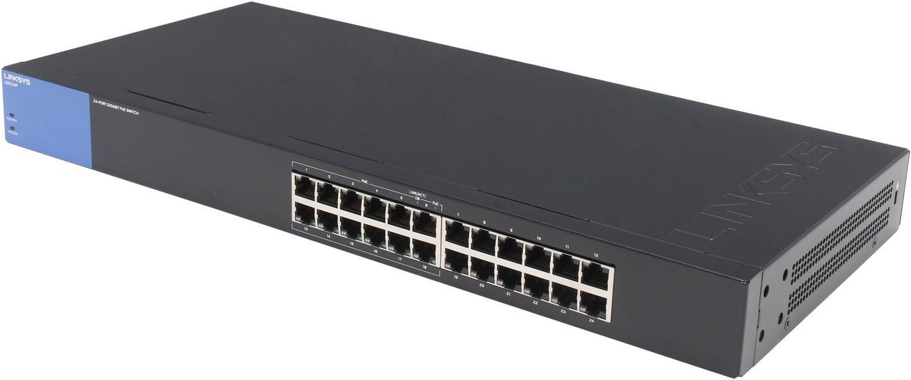 LINKSYS LGS124P 24-Port Business Gigabit PoE+ Switch