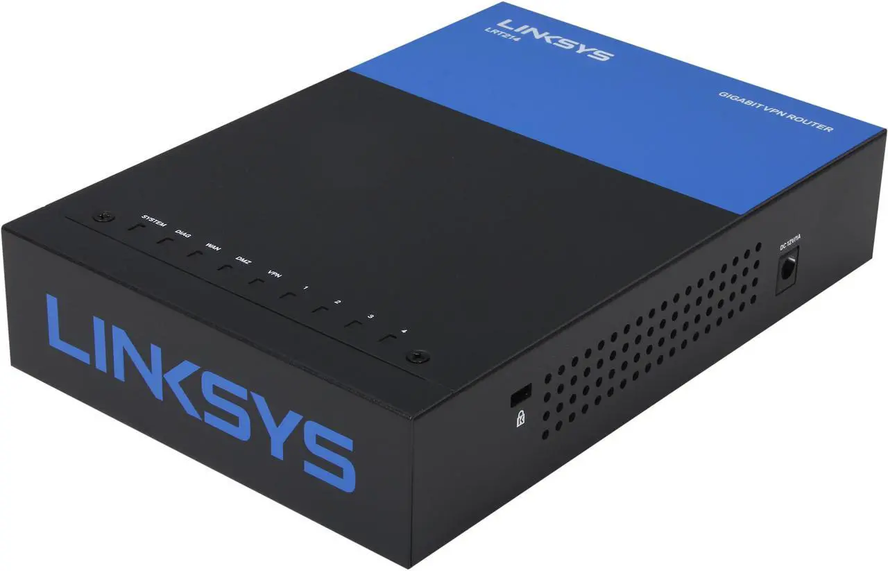 Main image of LINKSYS LRT214 Business Gigabit VPN Router