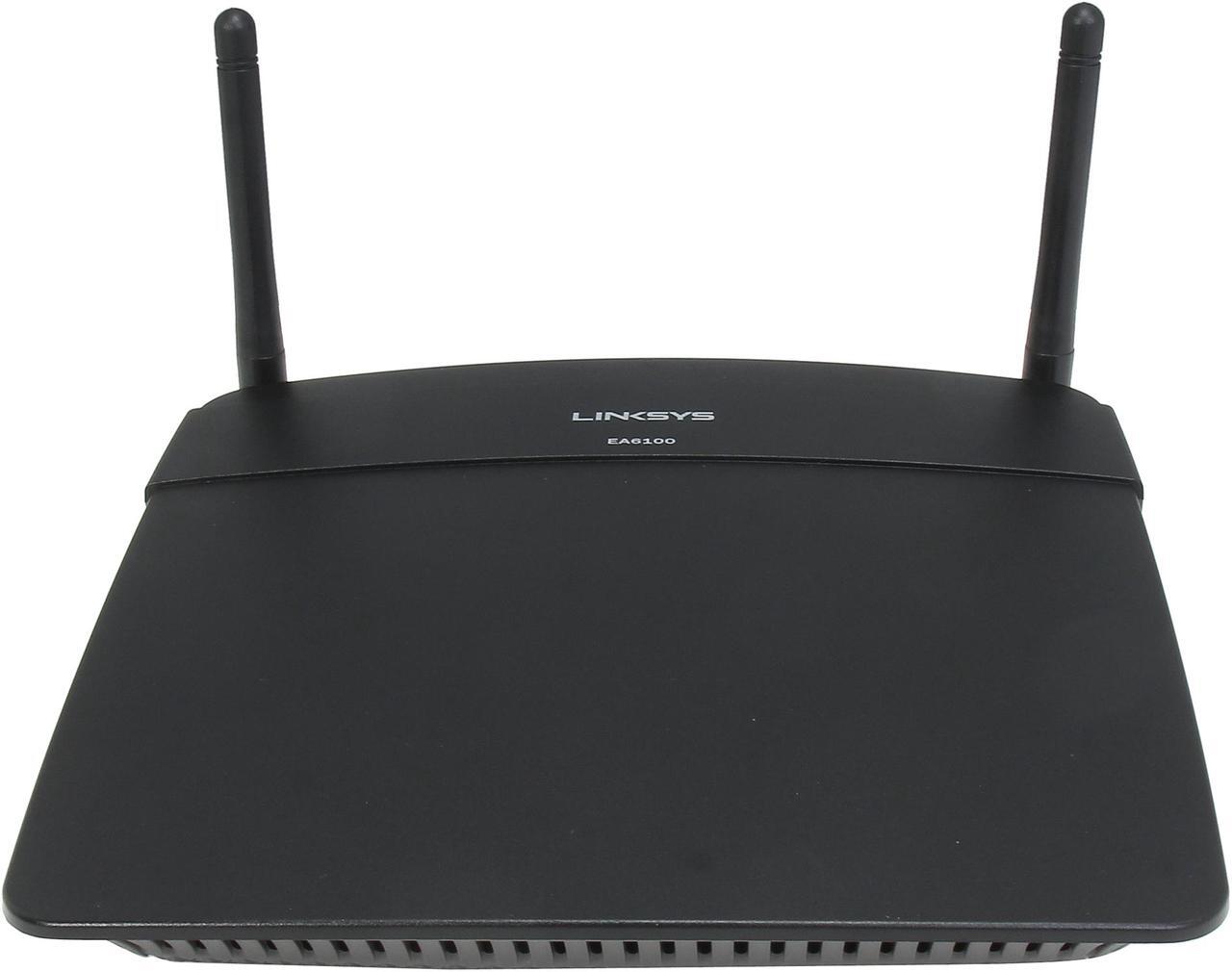 Alt view image 3 of 6 - Linksys EA6100 AC1200 Wi-Fi Wirless Dual-Band+ Router, Smart Wi-Fi App Enabled to Control Your Network from Anywhere