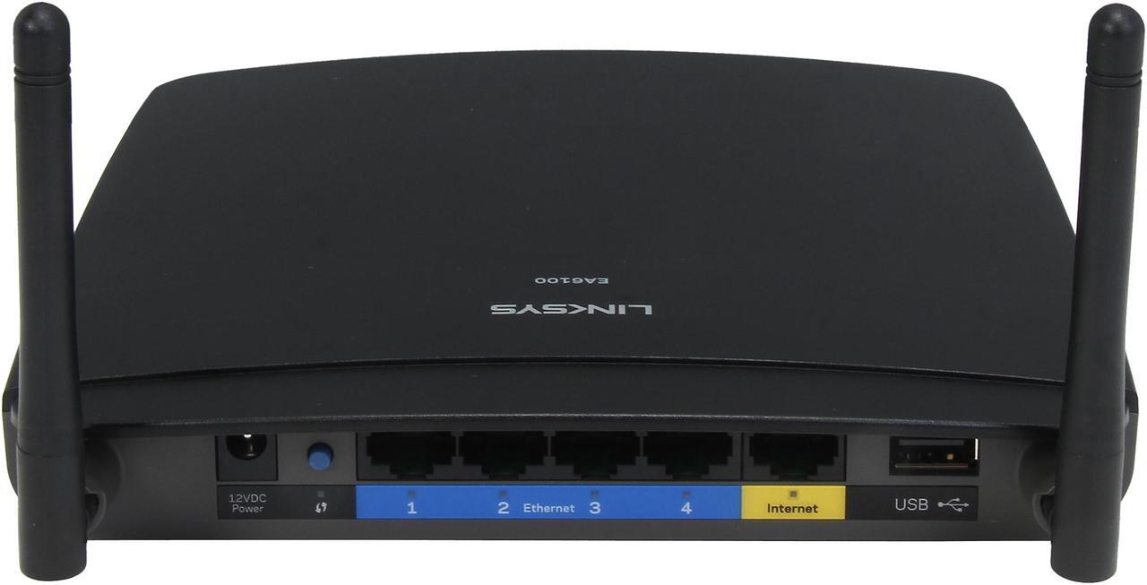 Alt view image 5 of 6 - Linksys EA6100 AC1200 Wi-Fi Wirless Dual-Band+ Router, Smart Wi-Fi App Enabled to Control Your Network from Anywhere