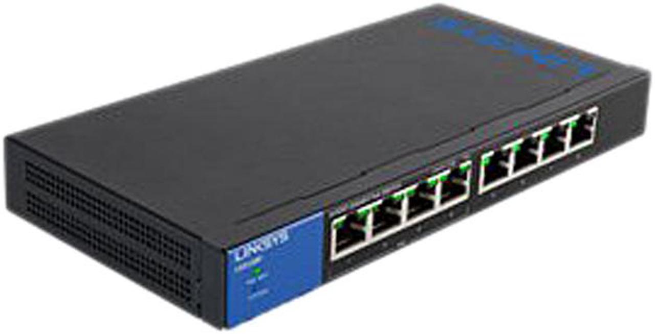 LINKSYS LGS108P-UK Unmanaged PoE Switch