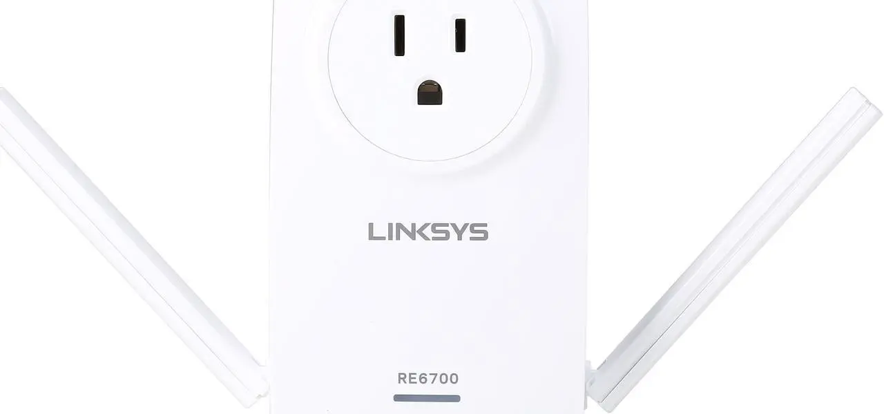 Alt view image 3 of 8 - Linksys RE6700 AC1200 AMPLIFY Dual-Band Wi-Fi Range Extender