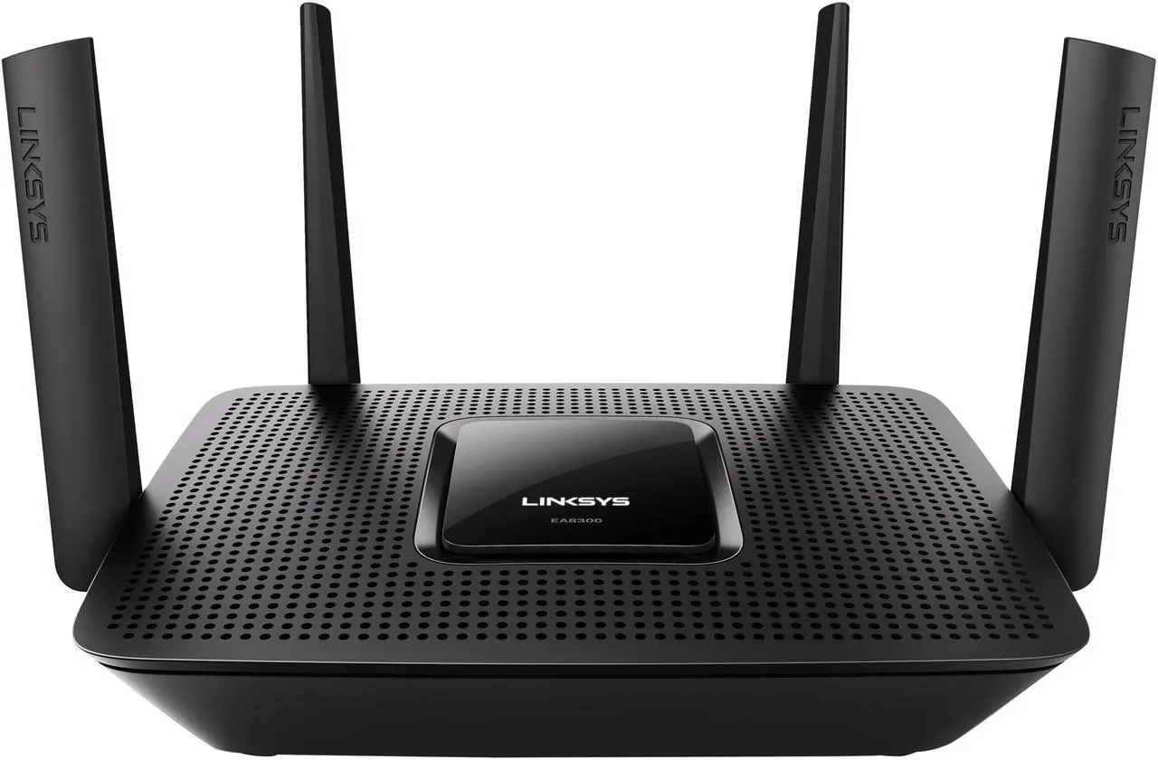 Alt view image 2 of 6 - Linksys EA8300 Max-Stream AC2200 Tri-Band MU-MIMO Wi-Fi Router