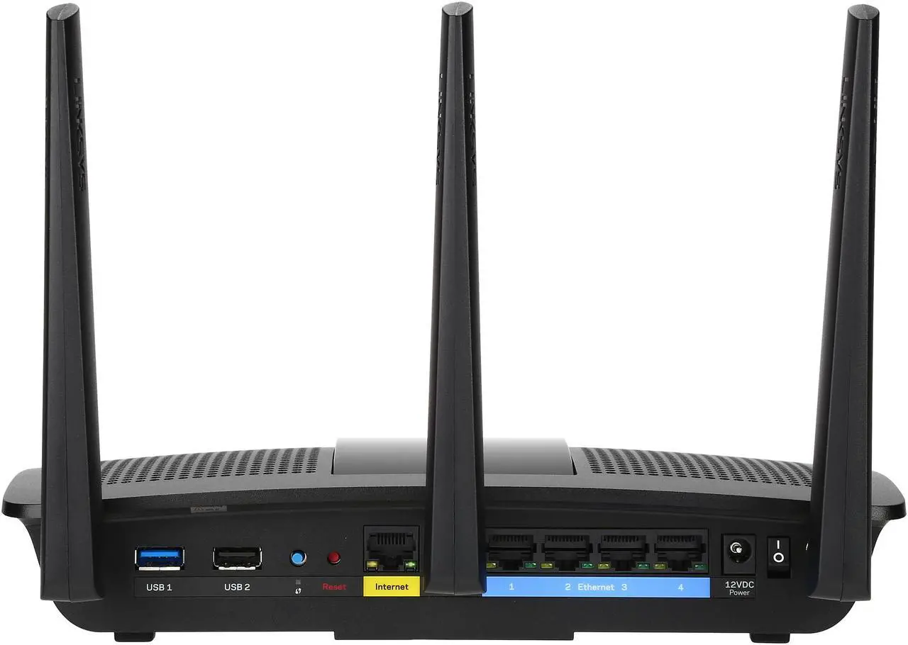 Alt view image 6 of 7 - Linksys MAX-STREAM AC1900 Next Gen MU-MIMO Dual-Band Smart Wi-Fi Gigabit Router with Seamless Roaming (EA7500)