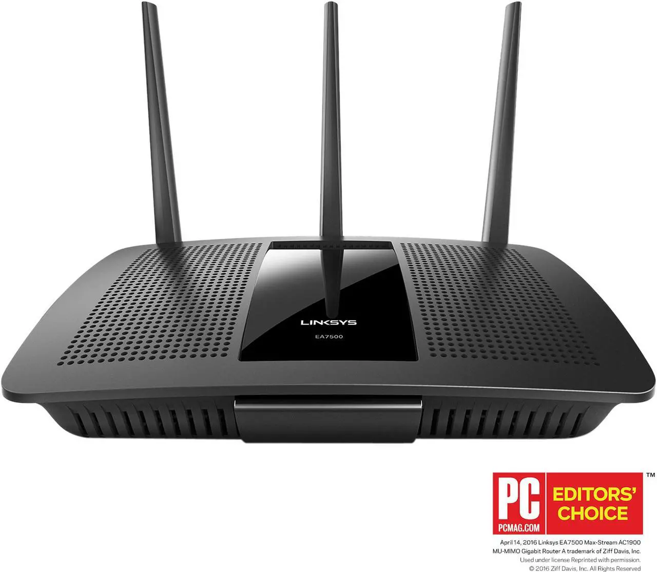 Main image of Linksys MAX-STREAM AC1900 Next Gen MU-MIMO Dual-Band Smart Wi-Fi Gigabit Router with Seamless Roaming (EA7500)