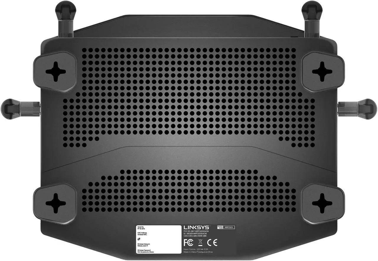 Alt view image 7 of 7 - Linksys WRT32X AC3200 Dual-band Gaming Router