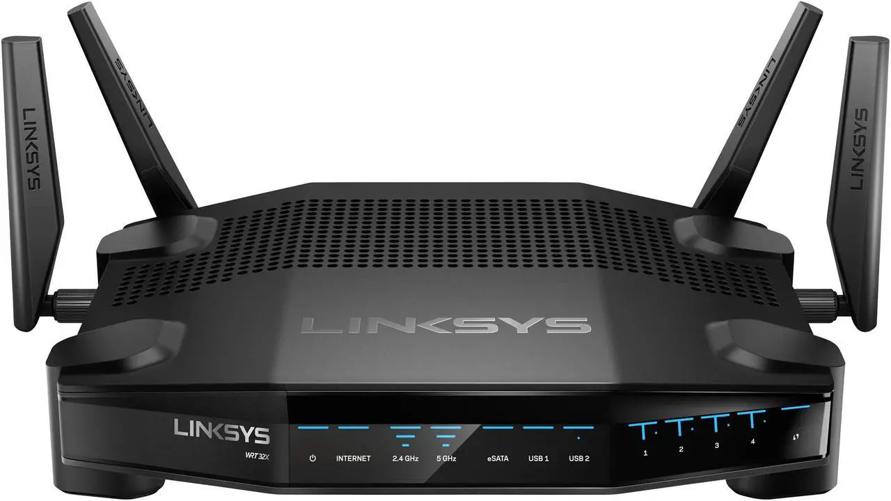Alt view image 2 of 7 - Linksys WRT32X AC3200 Dual-band Gaming Router