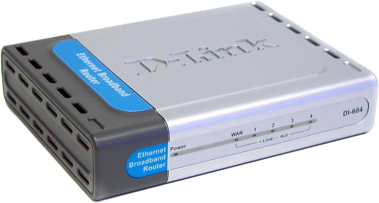 Main image of D-Link DI-604 Cable / DSL Router  4-Port Switch