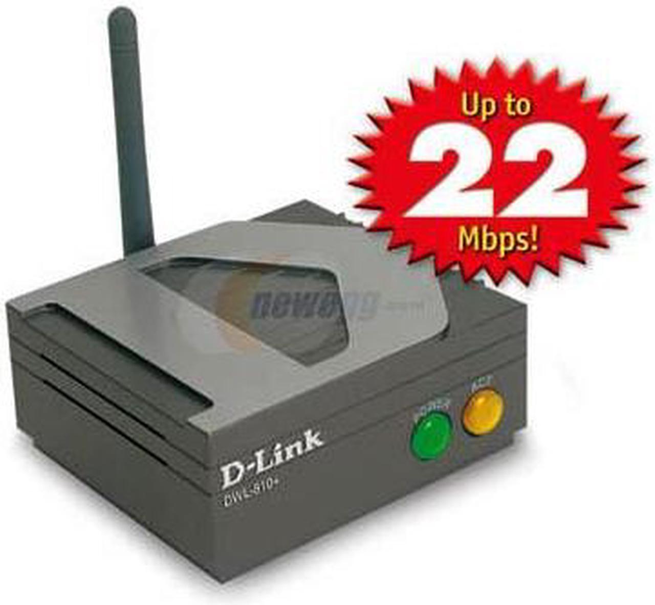 Main image of D-Link DWL-810+ 22Mbps Wireless Bridge