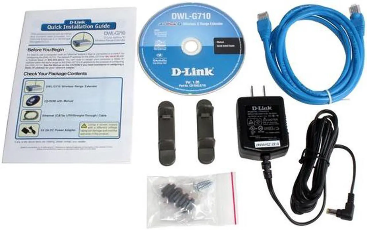Alt view image 5 of 6 - D-Link DWL-G710 High Speed 2.4GHz (802.11g) Wireless Range Extender