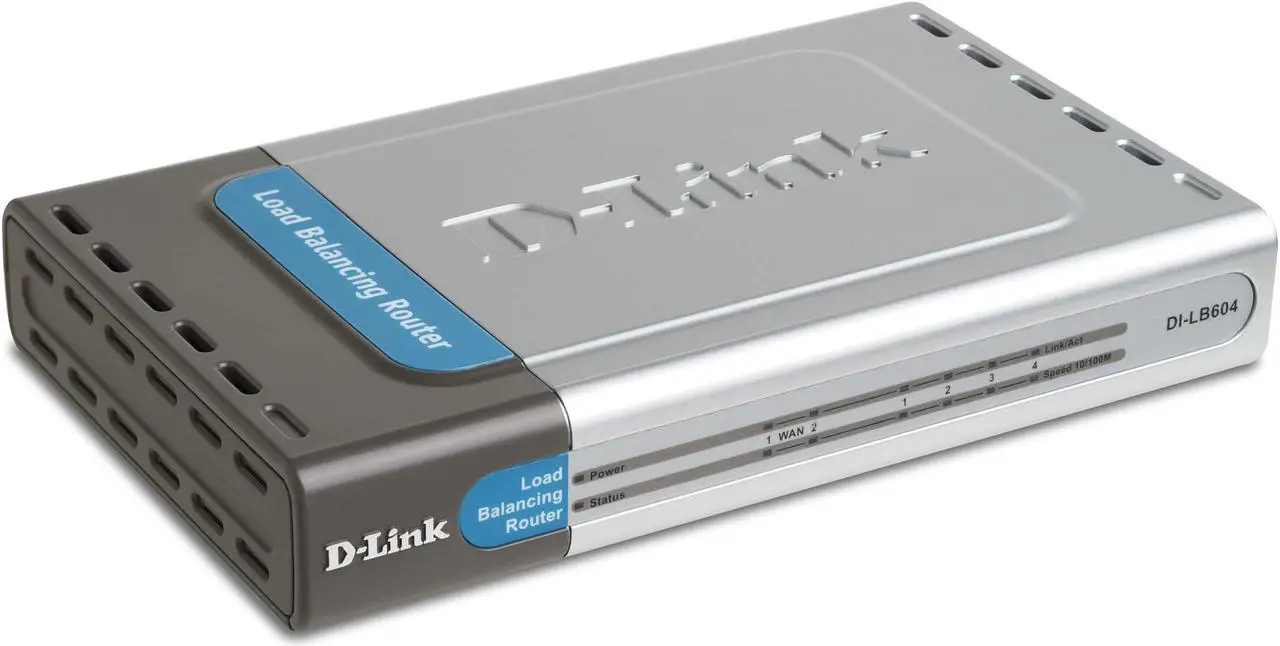 Alt view image 2 of 2 - D-Link DI-LB604 Load Balancing Router 2 x 10/100Mbps WAN Ports 4 x 10/100Mbps LAN Ports