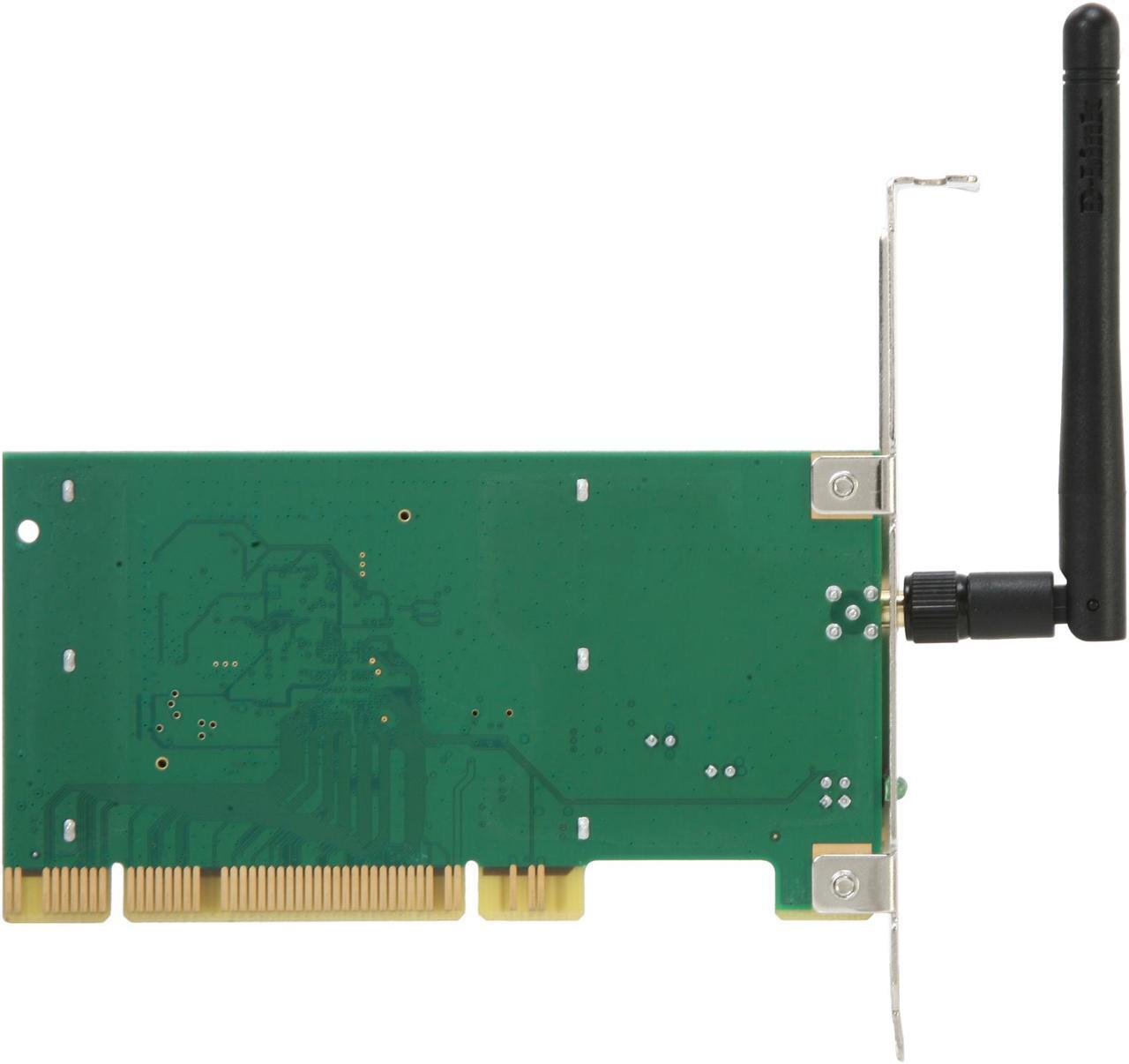 Alt view image 4 of 5 - D-Link WDA-1320 Wireless G Desktop Adapter IEEE 802.11b/g 32-bit PCI Up to 54Mbps Wireless Data Rates