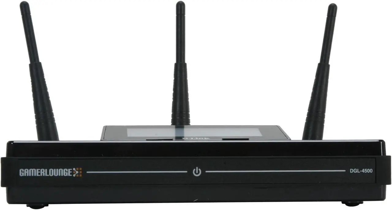 Alt view image 2 of 5 - D-Link DGL-4500 Gigabit Gaming Router 802.11a/b/g/n 2.4/5GHz Selectable Dual Band Xtreme N