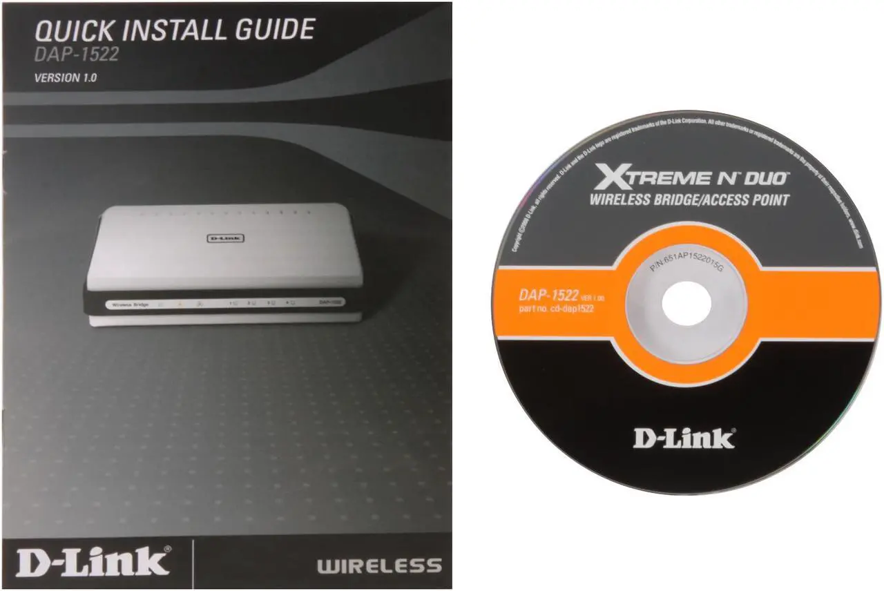 Alt view image 7 of 8 - D-Link Xtreme-N Duo Wireless Bridge/Access Point (DAP-1522) Wireless N300, Dual-Band, Fast Ethernet