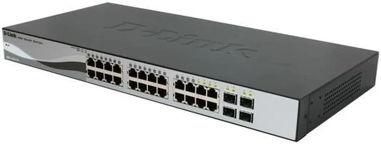 L2 Gigabit Switching Hub D-LINK (DES-1210-52) 48 Port + 4 Port Gigabit
