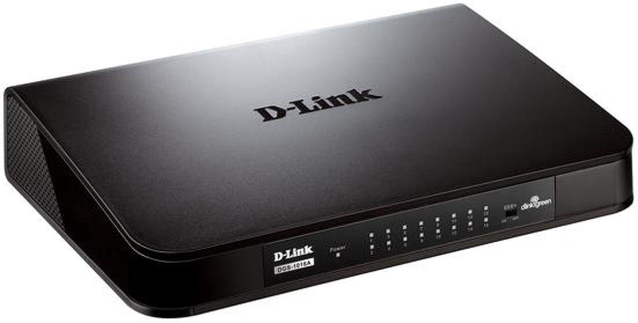 Alt view image 2 of 3 - D-LINK 16-Port Gigabit Unmanaged Desktop Switch (DGS-1016A)
