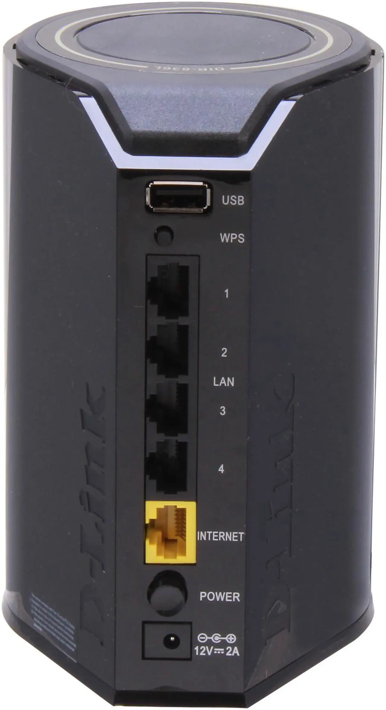 Alt view image 4 of 5 - D-Link Cloud Router 2500 (DIR-836L), Wireless N750, Dual-Band, Gigabit Ports, USB SharePort, mydlink enabled