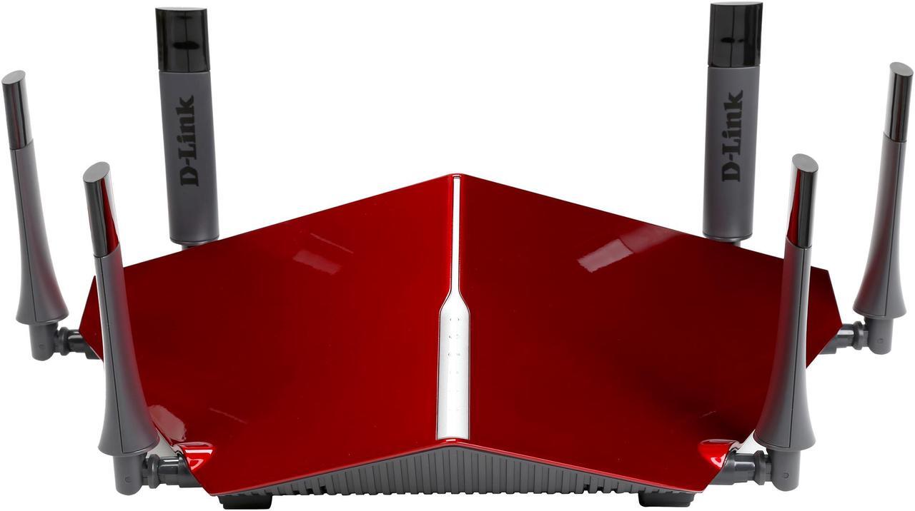 Alt view image 3 of 6 - D-Link DIR-890L/R Wireless AC3200 Ultra Tri-Band Gigabit Router, AC Smartbeam technology