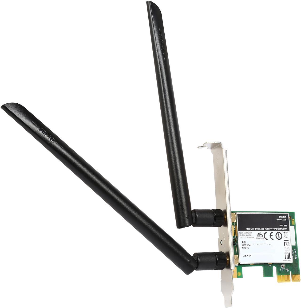 Main image of D-Link DWA-582 AC1200 Wi-Fi PCI Express Adapter