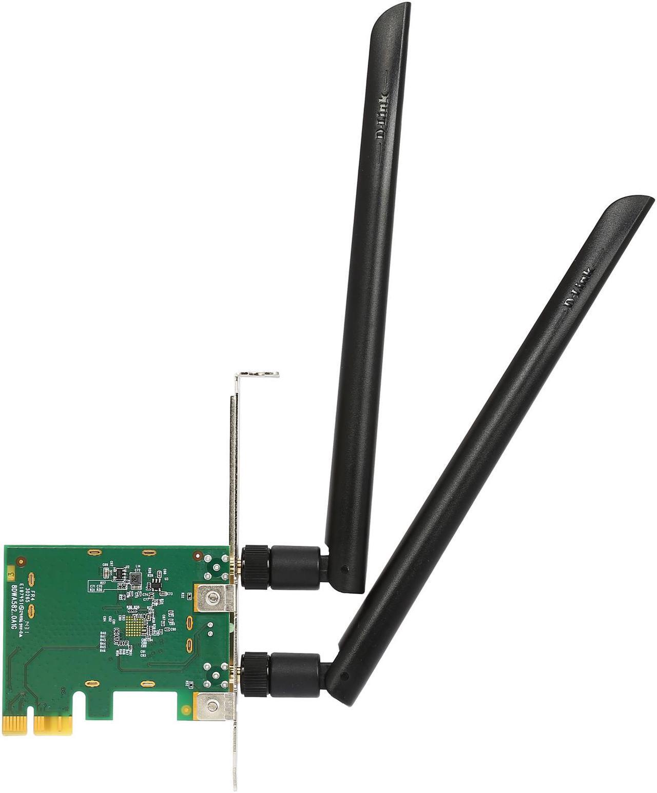 Alt view image 5 of 5 - D-Link DWA-582 AC1200 Wi-Fi PCI Express Adapter
