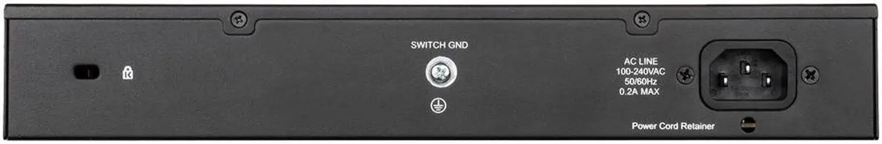 Alt view image 3 of 3 - D-Link Ethernet Switch, 16 Port Easy Smart Managed Gigabit Network Internet Desktop or Rack Mountable (DGS-1100-16V2), Black