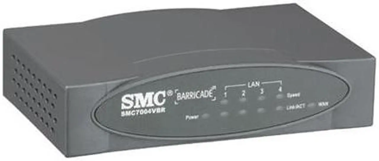 Alt view image 2 of 5 - SMC LG-ERICSSON Barricade SMC7004VBR Cable/DSL Broadband Router 1 x 10/100Mbps WAN Ports 4 x 10/100Mbps LAN Ports