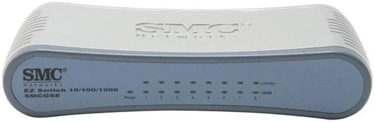 Alt view image 2 of 5 - SMC LG-ERICSSON SMCGS8 Unmanaged Unmanaged 8 Ports Compact Switches