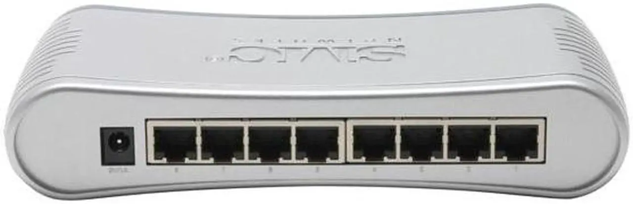 Alt view image 3 of 5 - SMC LG-ERICSSON SMCGS8 Unmanaged Unmanaged 8 Ports Compact Switches
