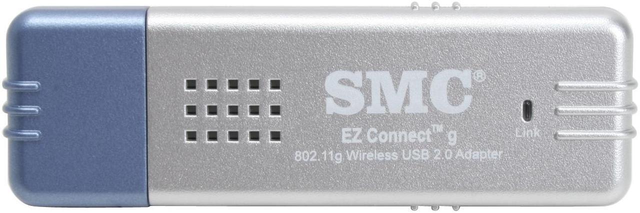 Alt view image 2 of 6 - SMC LG-ERICSSON SMCWUSB-G EZ Connect 2.4GHz Wireless Adapter IEEE 802.11b/g USB 2.0 Up to 54Mbps Wireless Data Rates