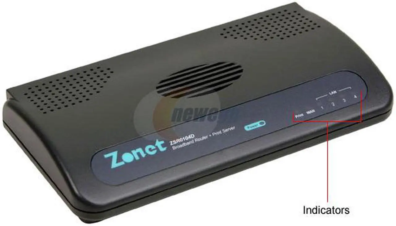 Zonet ZSR0104DE 10/100Mbps Broadband Router - Newegg.ca