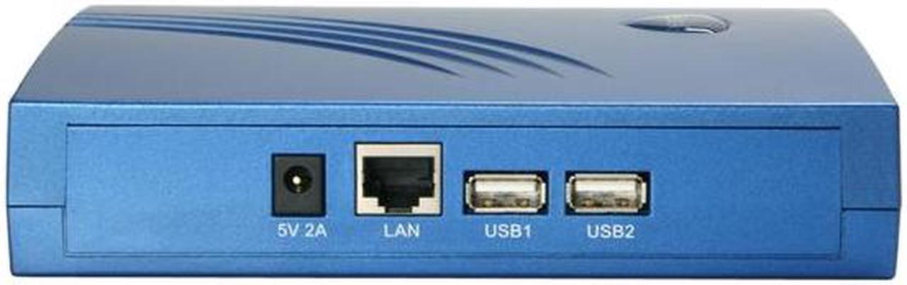 Alt view image 4 of 8 - Zonet ZPS2102 2 x USB 2.0 and 1 Parallel Print Server RJ45