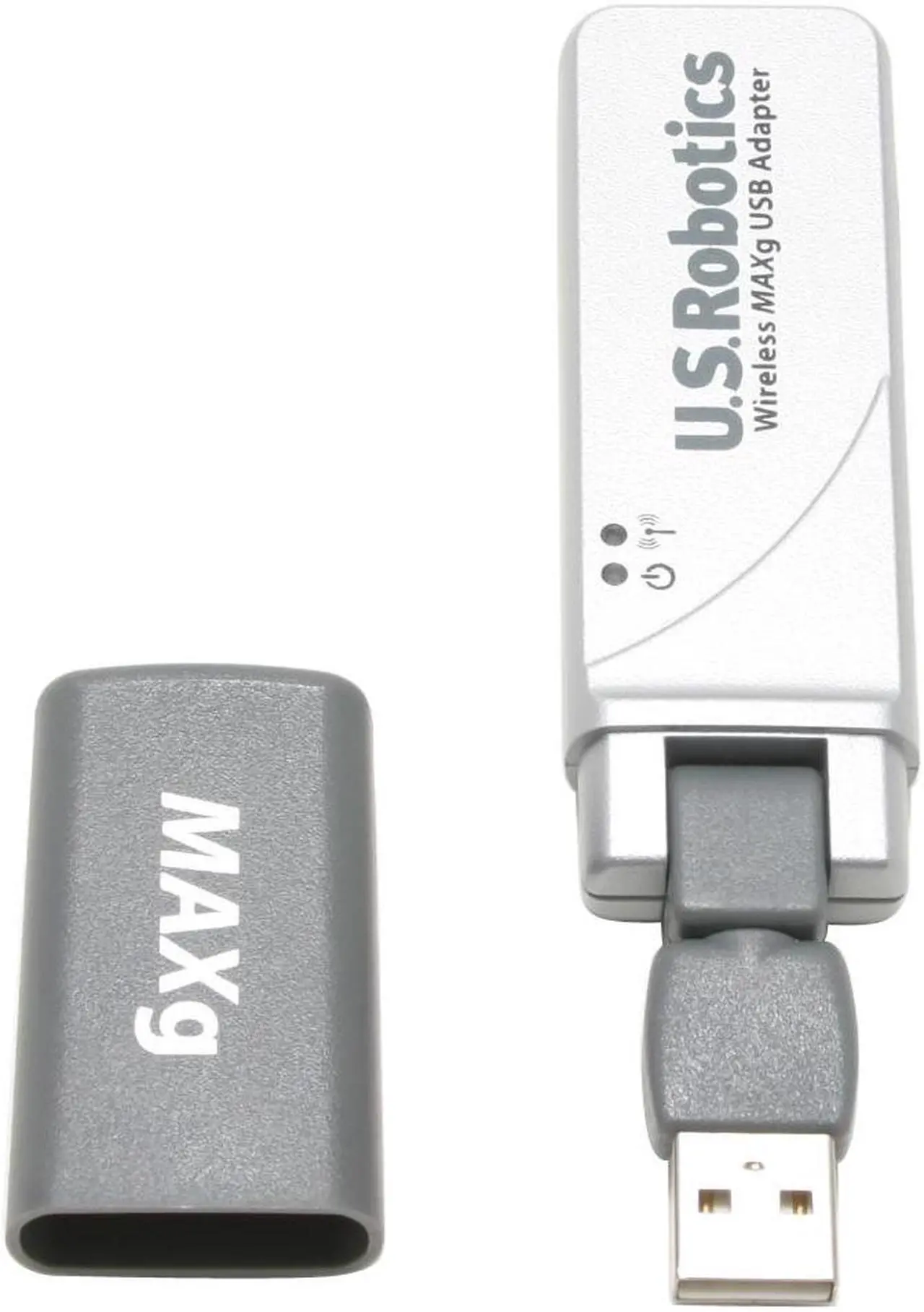 Alt view image 3 of 8 - U.S. Robotics USR5421 Wireless MAXg USB Adapter IEEE 802.11b/g USB 2.0 Up to 125Mbps Wireless Data Rates