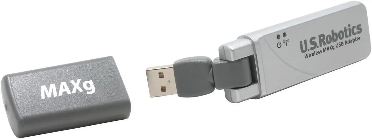 Alt view image 5 of 8 - U.S. Robotics USR5421 Wireless MAXg USB Adapter IEEE 802.11b/g USB 2.0 Up to 125Mbps Wireless Data Rates