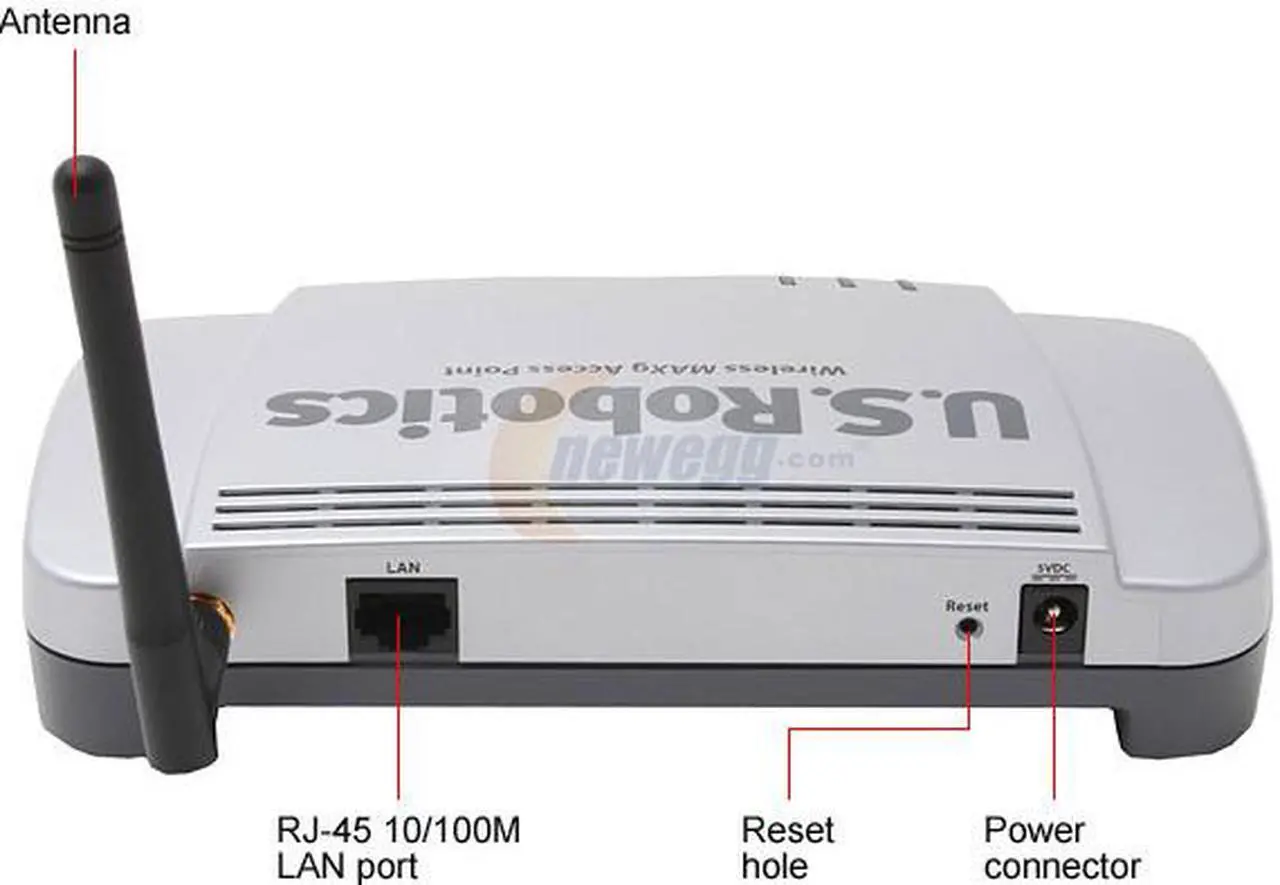 Alt view image 3 of 5 - U.S. Robotics USR5451 Wireless MAXg Access Point