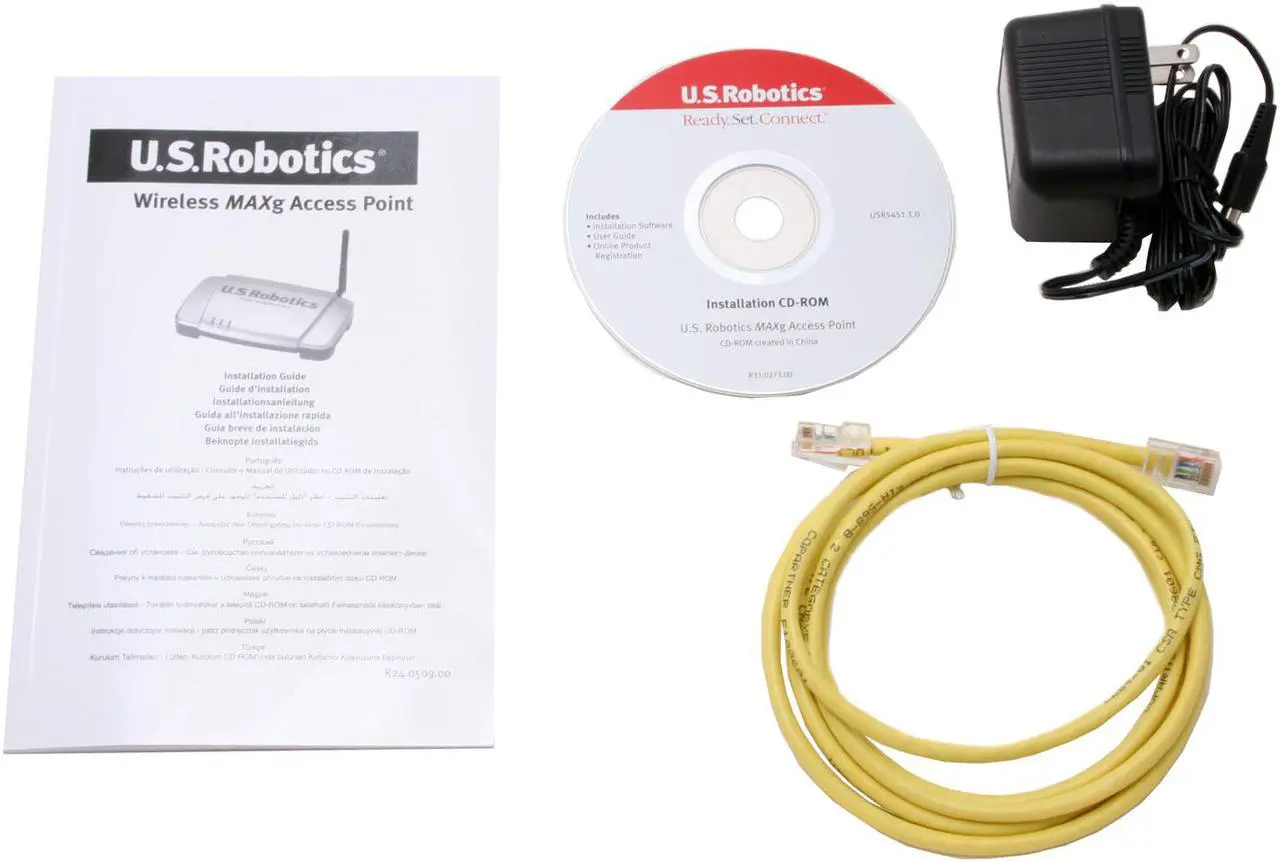 Alt view image 4 of 5 - U.S. Robotics USR5451 Wireless MAXg Access Point