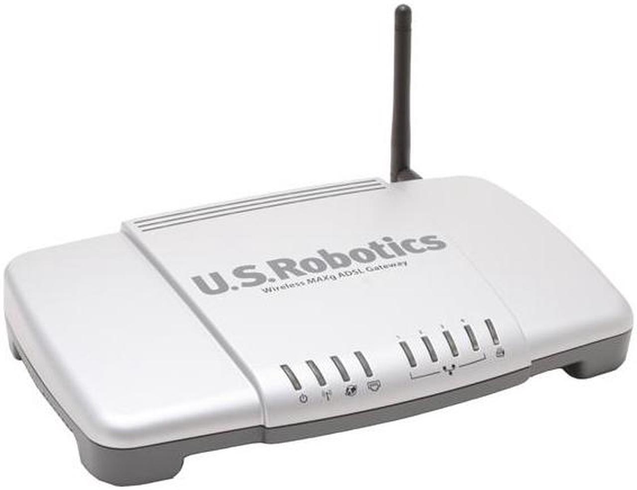 Alt view image 2 of 5 - U.S. Robotics USR9108 Wireless ADSL2+ gateway IEEE 802.3/3u, IEEE 802.11b/g