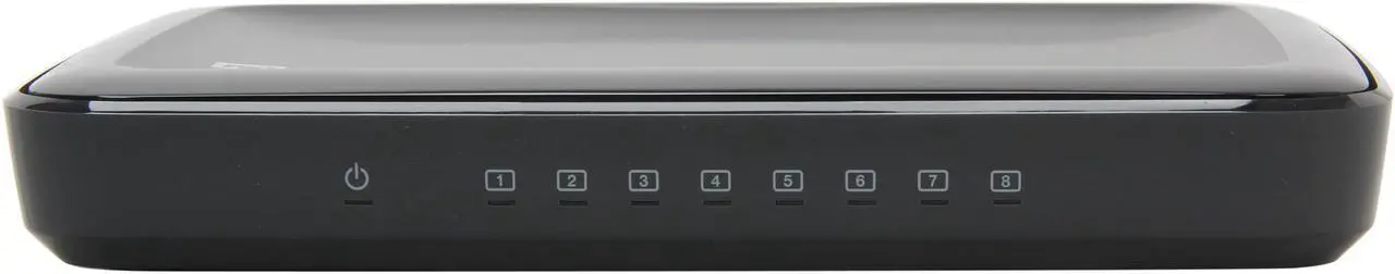 Alt view image 2 of 5 - WD My Net 8-Port Gigabit Switch - 8x Ports, 10/100/1000 Gigabit, Port-Based QoS, Plug-n-Play WDBJVC0000NCH-NESN