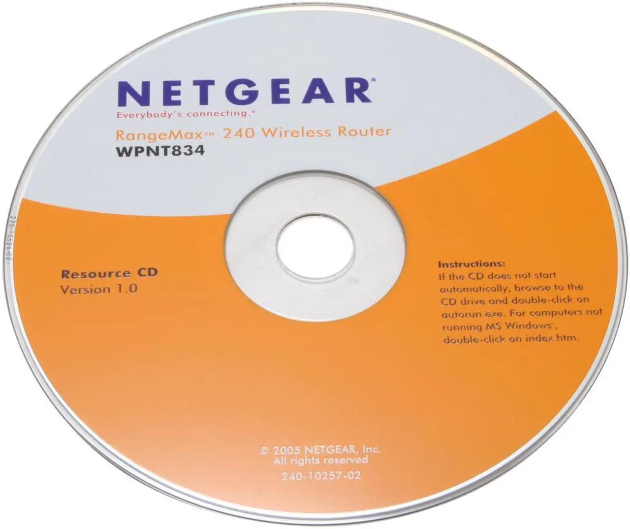 Alt view image 5 of 6 - NETGEAR WPNT834 RangeMax 240 Wireless Router IEEE 802.11b/g