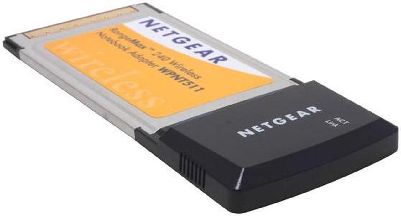 Main image of NETGEAR WPNT511 RangeMax 240 Wireless Notebook Adapter