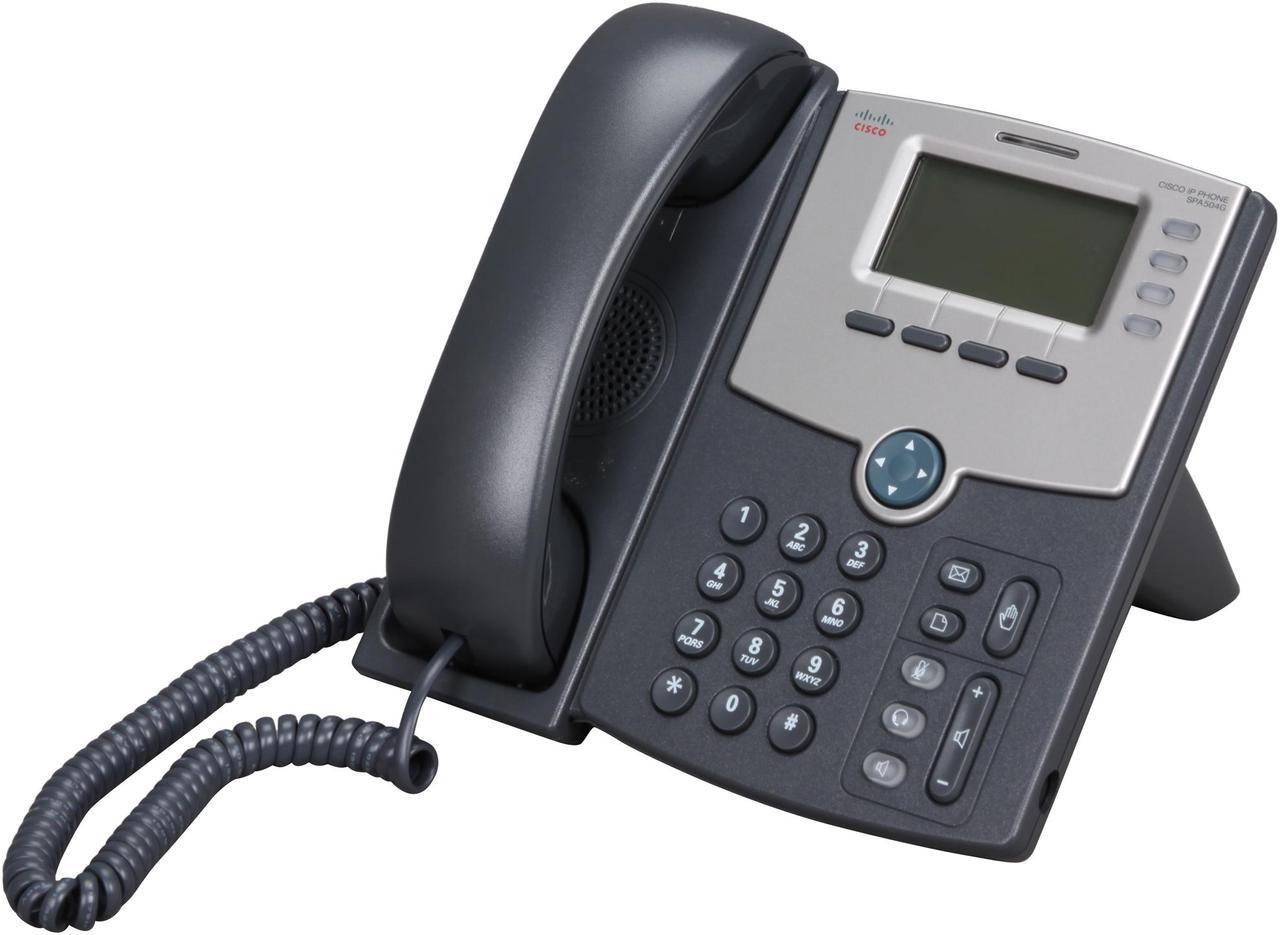 Cisco Small Business SPA504G 4 Line IP Phone With Display, PoE and PC Port