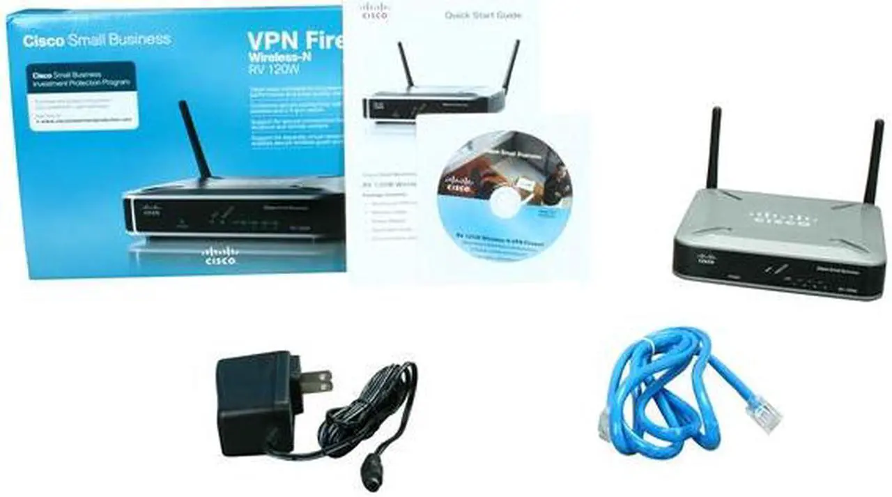 Alt view image 5 of 5 - Cisco Small Business RV120W-A-NA Wireless-N VPN Firewall