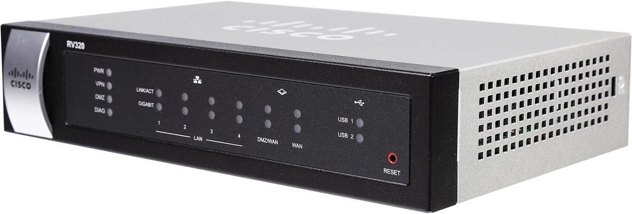 Main image of Cisco RV320 Dual Gigabit WAN VPN Router with license-free web filtering