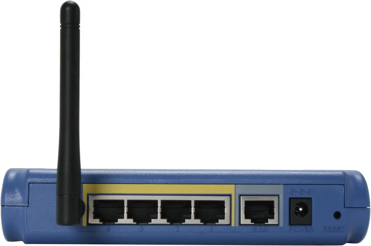 Alt view image 6 of 9 - TRENDnet TEW-432BRP Wireless Broadband Router 802.11b/g up to 54Mbps/ 10/100 Mbps Ethernet Port x4
