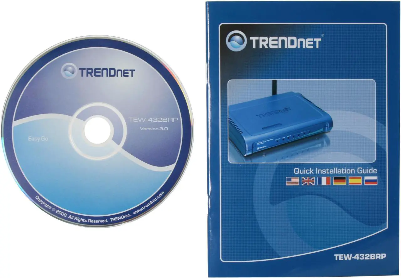 Alt view image 8 of 9 - TRENDnet TEW-432BRP Wireless Broadband Router 802.11b/g up to 54Mbps/ 10/100 Mbps Ethernet Port x4