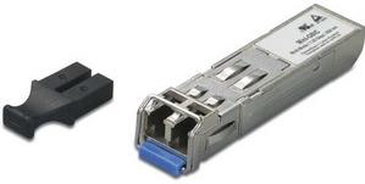 TRENDnet SFP Multi-Mode LC Module, Up To 550m (1800 Ft), Mini-GBIC, Hot Pluggable, IEEE 802.3z Gigabit Ethernet, Supports Up To 1.25 Gbps, Lifetime Protection, Silver, TEG-MGBSX