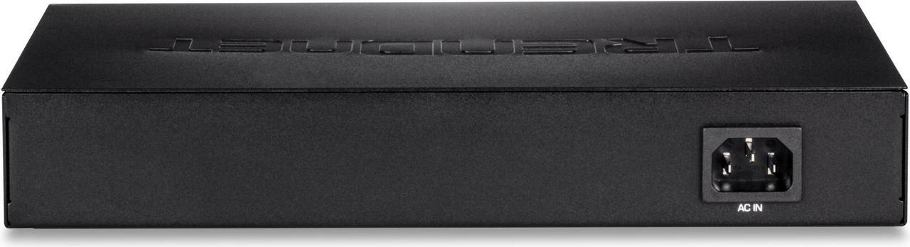 Alt view image 7 of 8 - TRENDnet 24-Port Unmanaged Gigabit GREENnet Desktop Switch, Ethernet Network Switch, 24 x 10-100-1000 Gigabit Ethernet RJ-45 Ports, 48Gbps Switching Capacity, Lifetime Protection, Black, TEG-S24DG