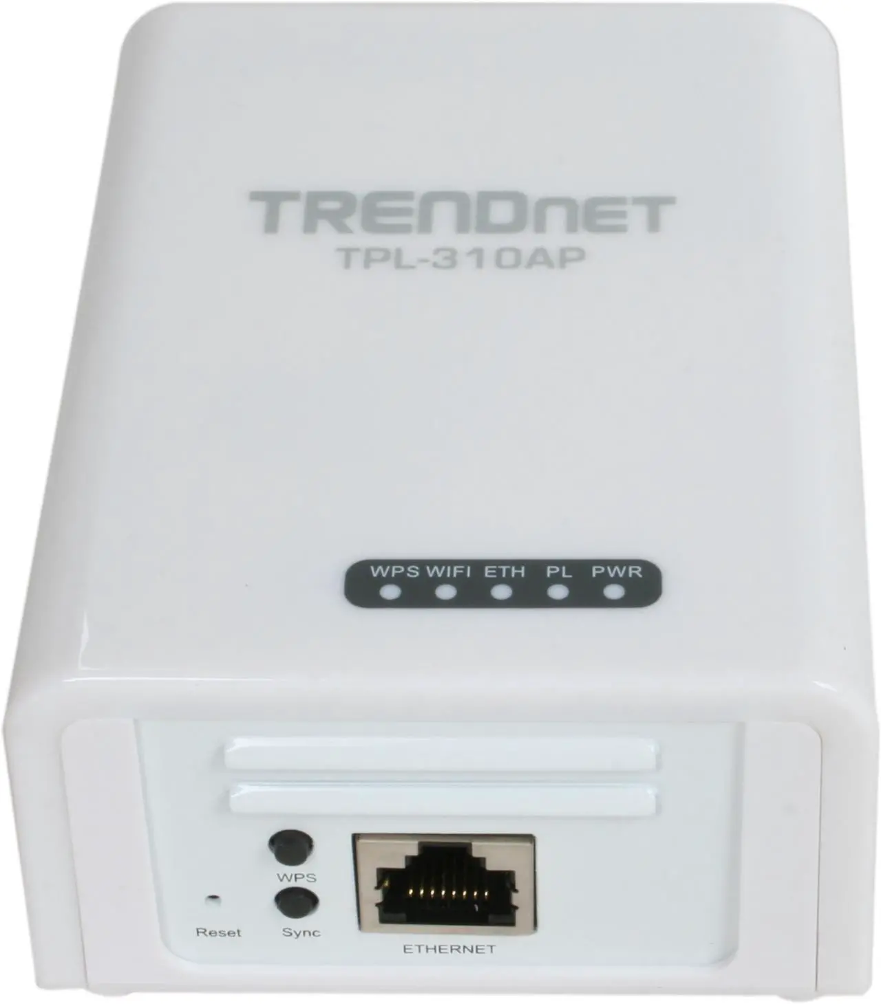 Alt view image 2 of 6 - TRENDnet TPL-310AP Powerline 200 AV Wireless Access Point Up to 200Mbps